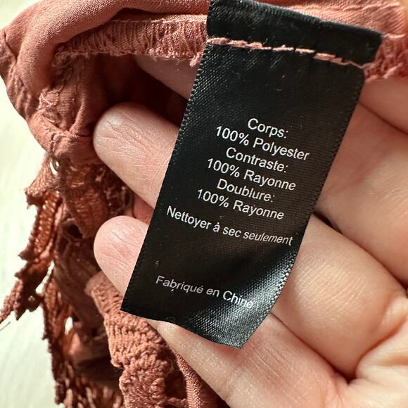 ASTR The Label Lace A-Line Spaghetti Strap Romantic Boho Chic Midi Dress Medium - Picture 16 of 16